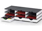 STYRO Système class. styrodoc trio 268-0303.090 noir/blanc 6 comp./3 tiroirs (7612176082136)