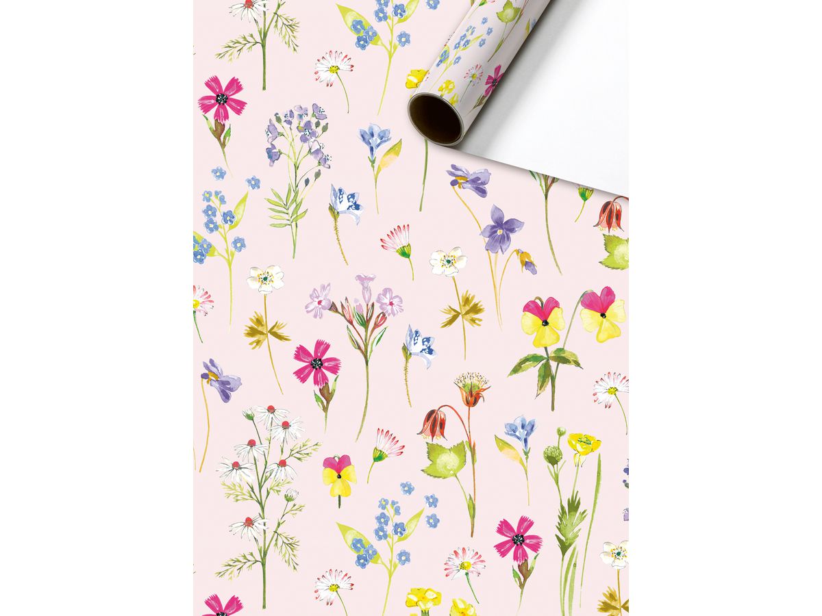 STEWO Geschenkpapier Chantal 2528545925 rosa 70x200cm (7630050860632)