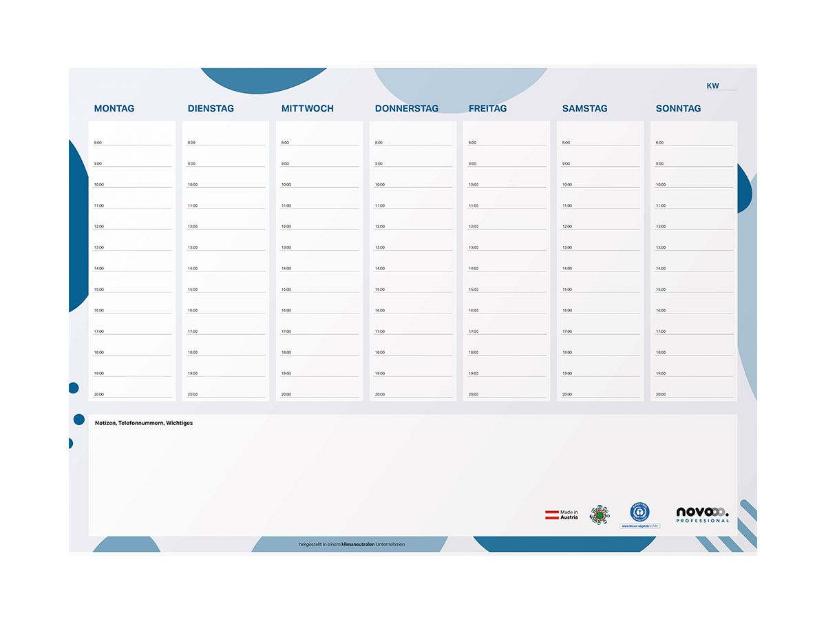 NOVOOO Blocco da tavolo 37.5x52.5cm 535148000 Office, recycling 30 fogli (9010729002040)