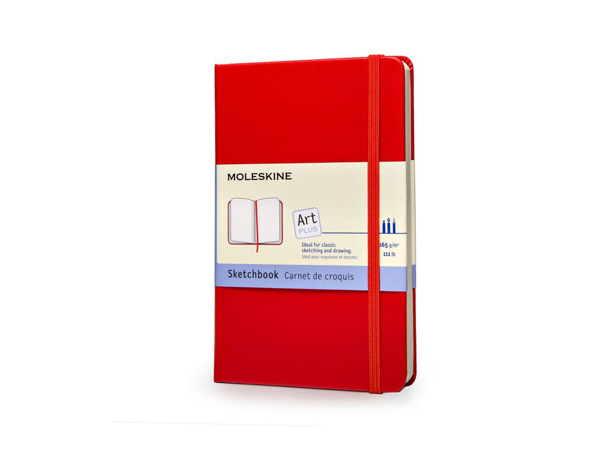 MOLESKINE Sketchblock A5 034-5 in bianco rosso (9788862930345)