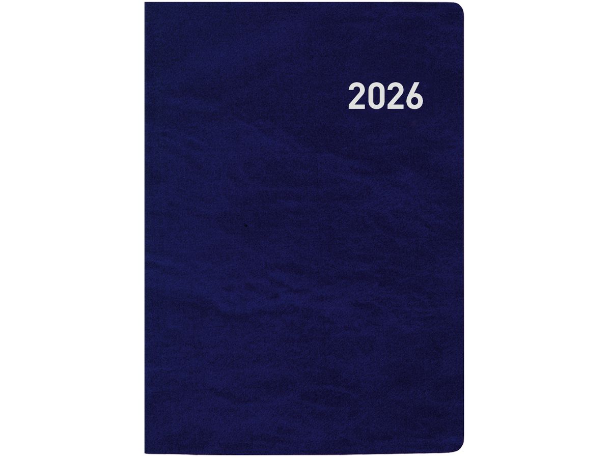 BIELLA Agenda Tell 2026 823201050026U 2J/1P bleu ML 8.5x12.5cm (7611365525171)