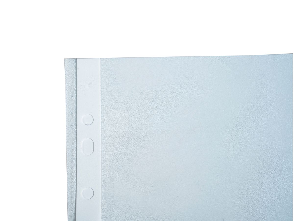 EXACOMPTA Mostra borse, grana A4 5111E PP, perforati, 40my 100 pzi. (3130630051114)