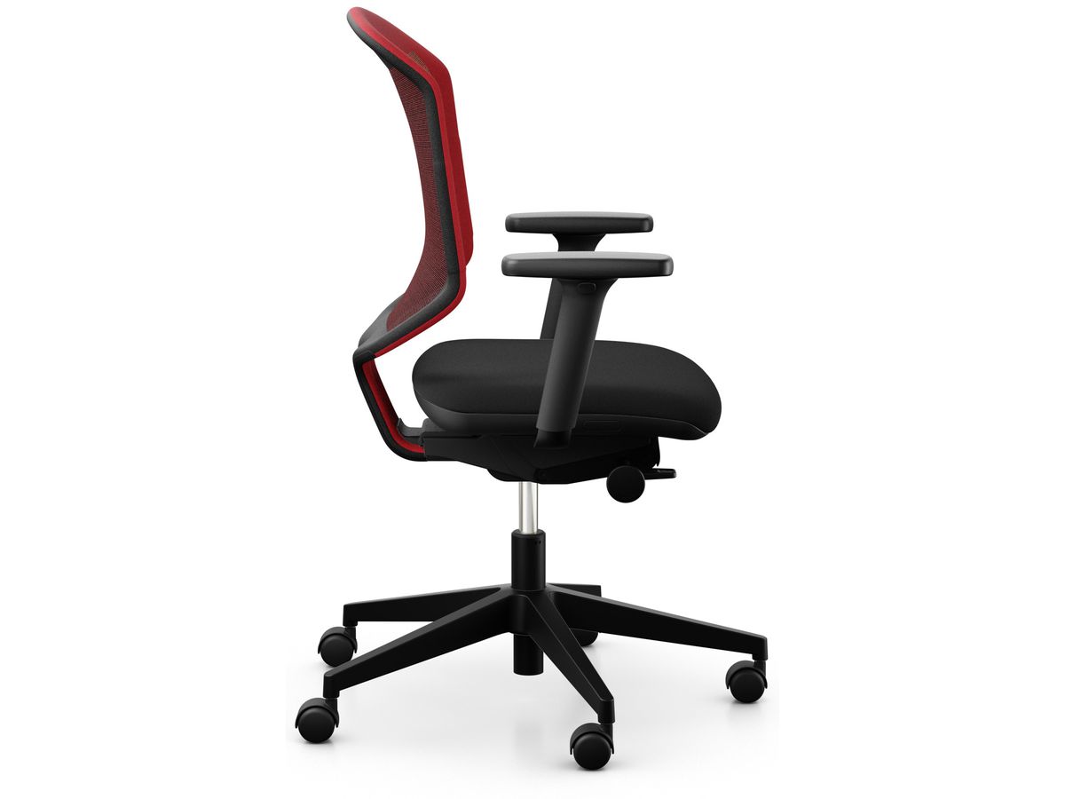 GIROFLEX Chaise de bureau 434 Chair2Go 434-3019-C2G rouge (7630006749066)