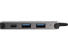 SITECOM USB-C Hub 4 Port CN-384 2x USB 3.1-A + 2x USB-C 5Gbps (8716502030798)
