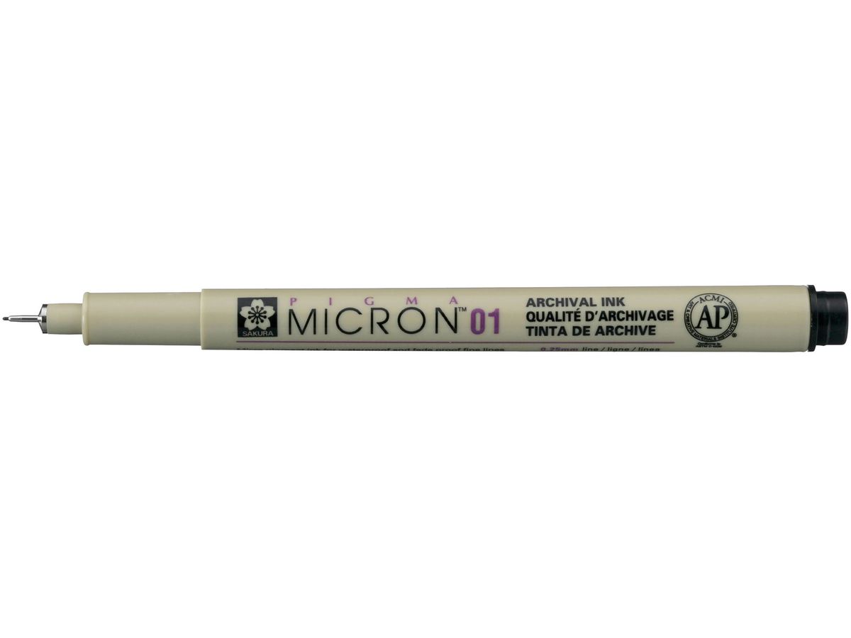 SAKURA Fineliner Pigma Micron 0,25mm XSDK0149 noir (0084511306363)