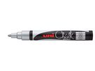 UNI-BALL Chalk Marker 1.8-2.5mm PWE5M SILVER argento (4902778222096)