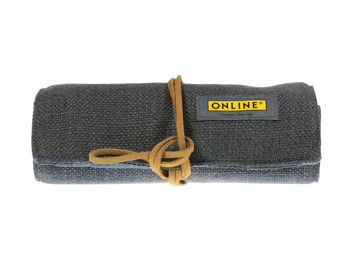 ONLINE Roll Pouch leer 98252 Inspiration grey (4014421982520)