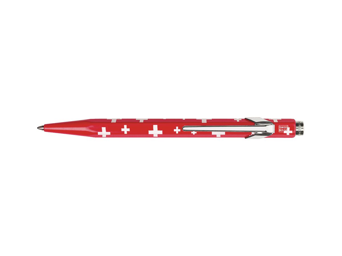 CARAN D'ACHE Penna a sfera 849 Swiss 849.253 rosso/bianco (7610186029417)
