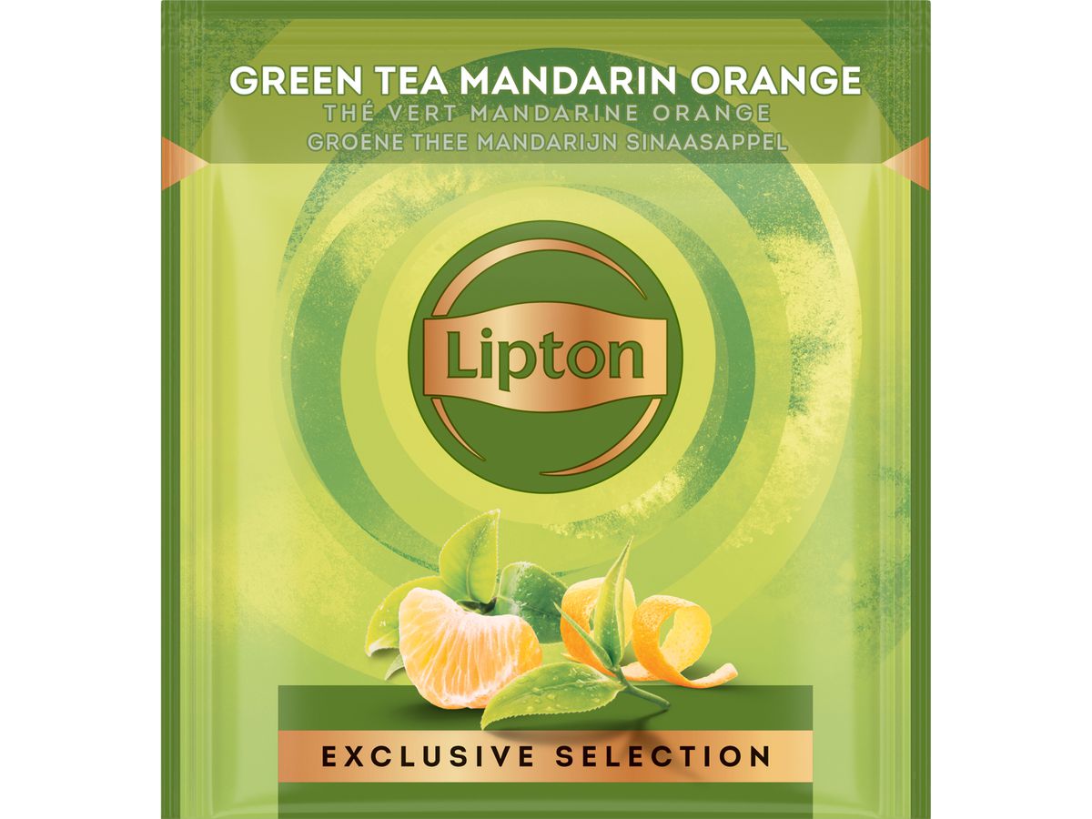 LIPTON Tangerino - Tè all'arancia 4071220 25 Piramide (8720608020010)