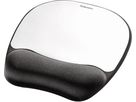 FELLOWES Mausmatte Memory Foam 9175801 silber, mit Handgelenkauflage (0043859497805)