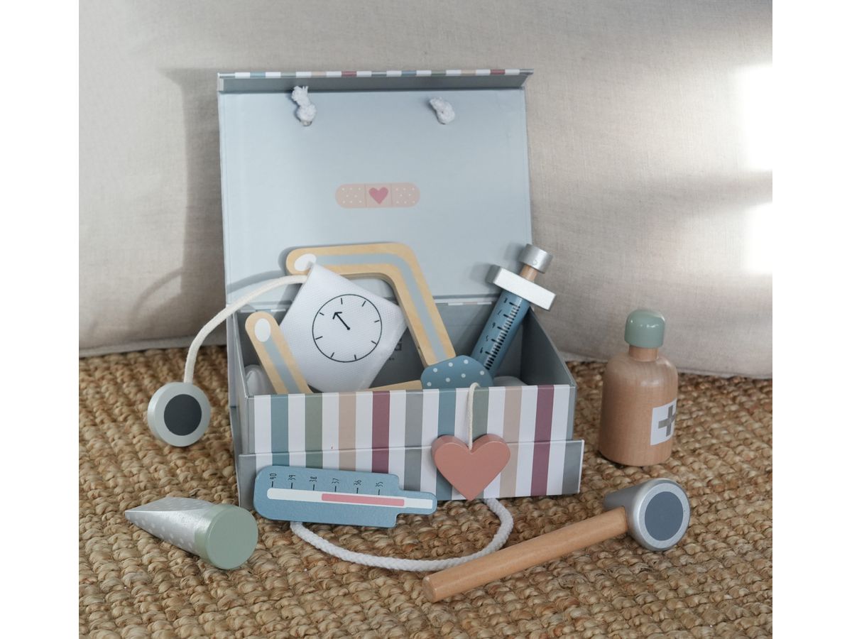 JABADABADO Coffre docteur 20x14cm W7239 argent (7332599001902)