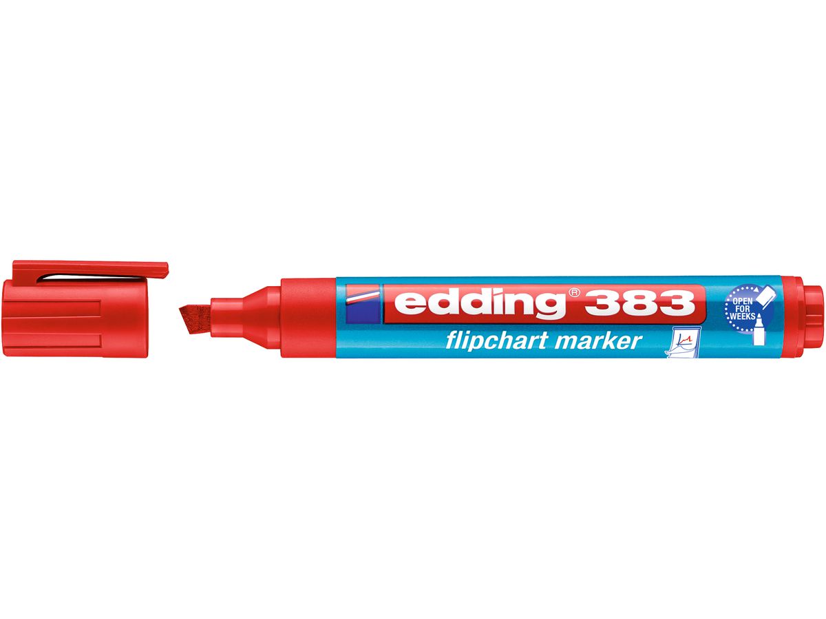 EDDING Flipchart Marker 383 1-5mm 383-3 blau (4004764013890)