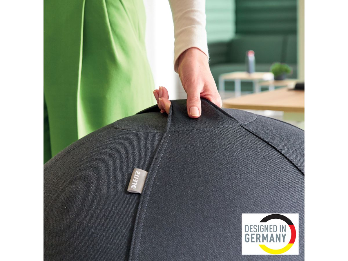 LEITZ Balle assise Ergo Active 75cm 6543-00-89 gris (4002432134793)