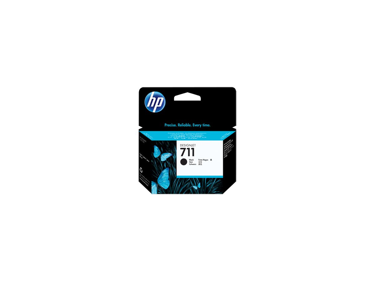 HP Cart. d'inch. 711 HY nero CZ133A DesignJet T120/520 80ml (0886112841164)