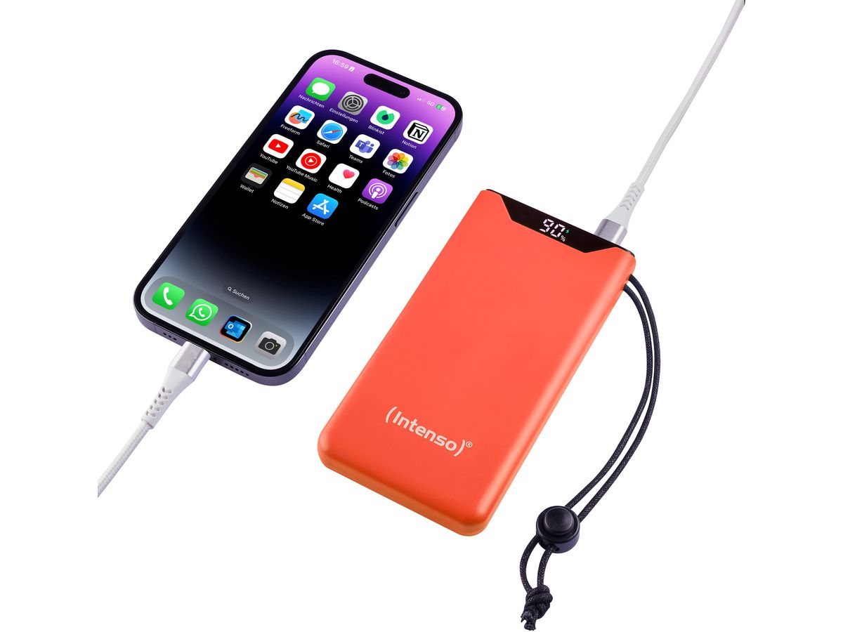 INTENSO Power Bank F10000 Orange 7332038 10000 mAh (4034303034314)
