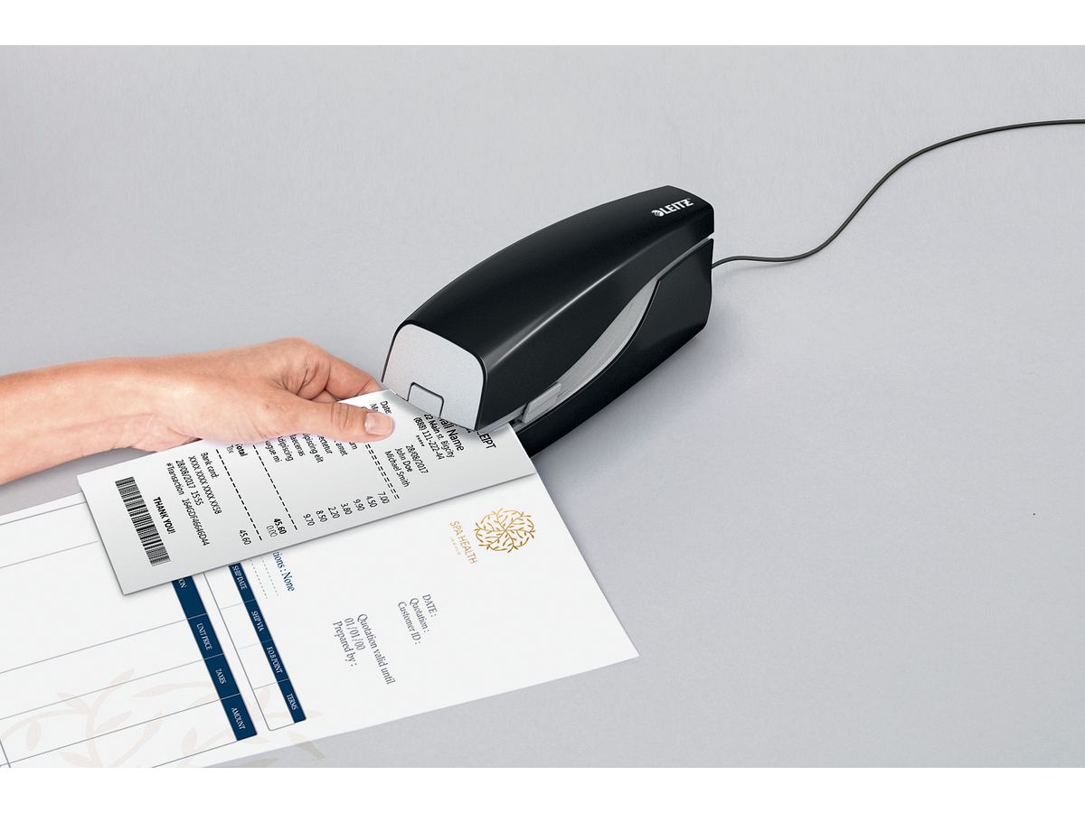 LEITZ Elektrohefter NeXXt 5533 55330095 schwarz 20 Blatt (4002432399215)