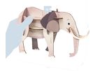 MANDARINE 3D-Puzzle Elefant 20x20cm PU037C (3609510500375)