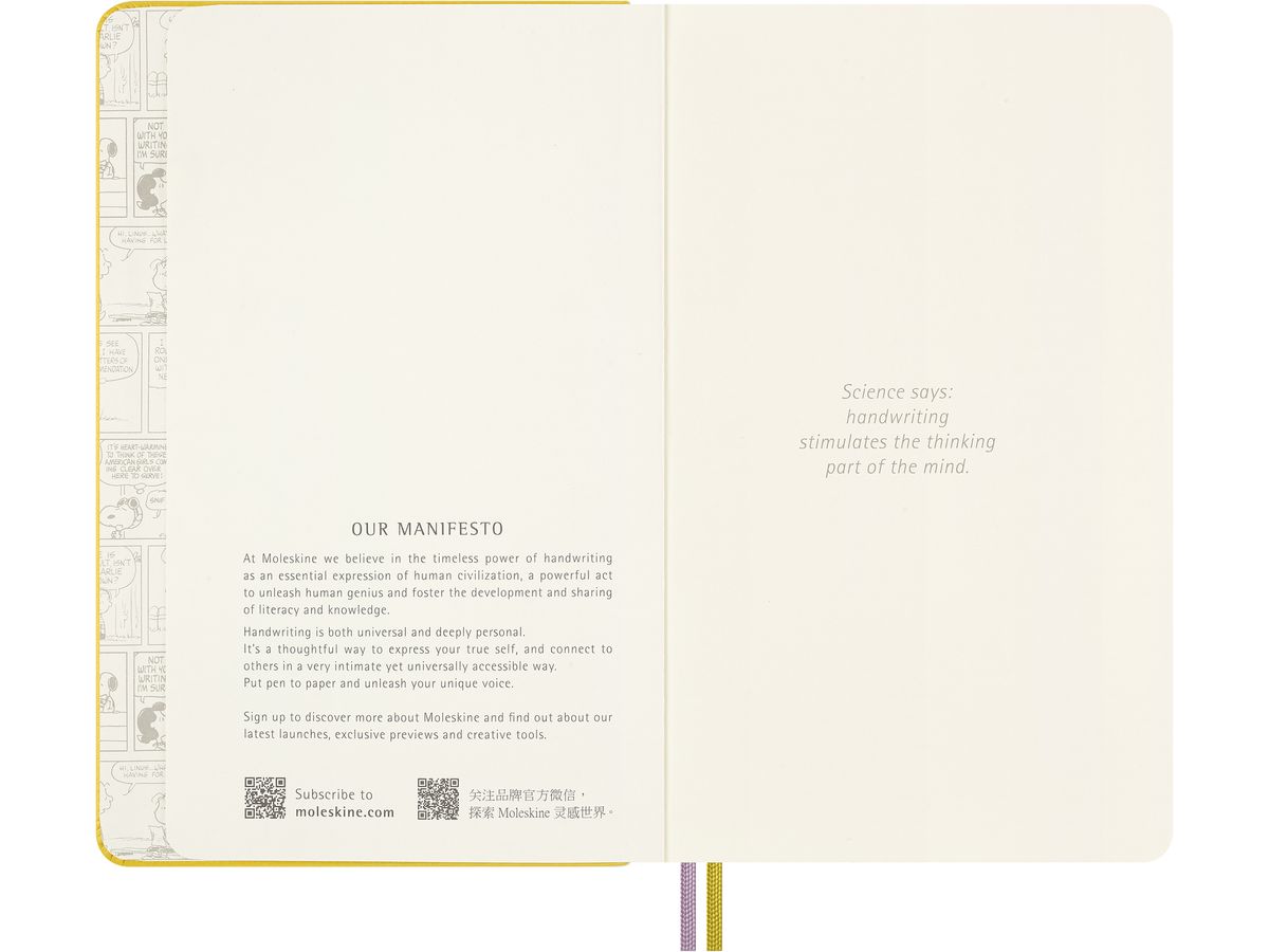 MOLESKINE Carnet Peanuts Patty L/A5 999277123 ligné, orange (8056999277123)