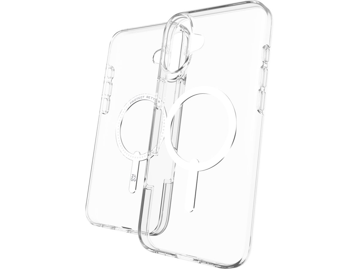 ZAGG PH CrystlPal Cases Lite Snap 702315035 Apple iPhone 16 Plus,Clear (0840390318718)