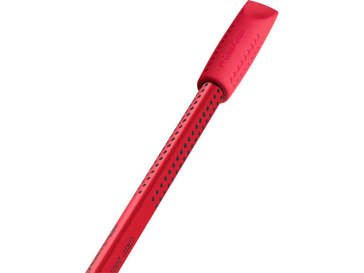 FABER-CASTELL Gomma cance. Grip 2001 187001 2 colori ass. (4005401870012)