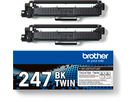 BROTHER Toner HY Twin Pack schwarz TN-247BKTWIN HL-L3210CW 2x3000 Seiten (4977766812726)