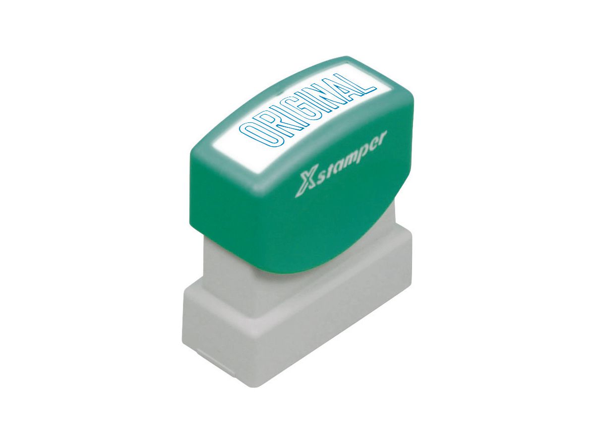 XSTAMPER Timbro Original GE 5-B blu (4974052947568)
