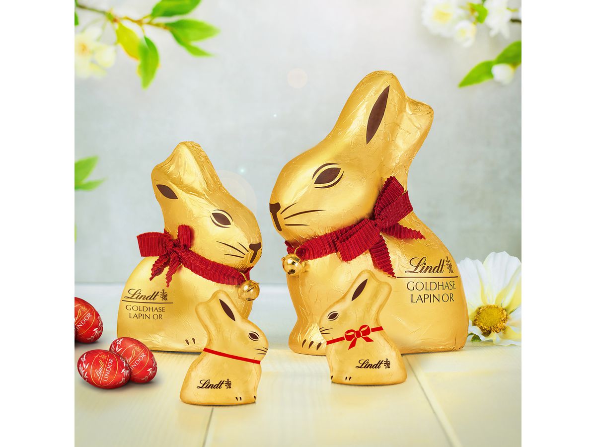 LINDT Mini lapin d'or 667073 Boîte 700g (4000539670732)