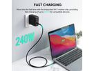AUKEY Cable USB-C-to-C CB-SCC242 Silicone, 1.8m 240W (0689323787272)