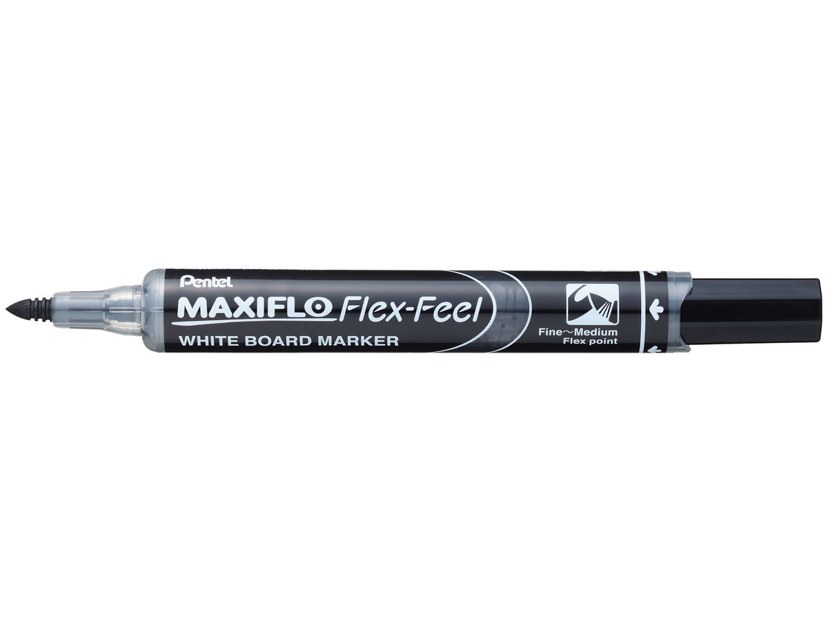 PENTEL Whiteboard Marker Maxiflo MWL5SBF-4 FlexFeel, 4 pcs. (7610924170098)