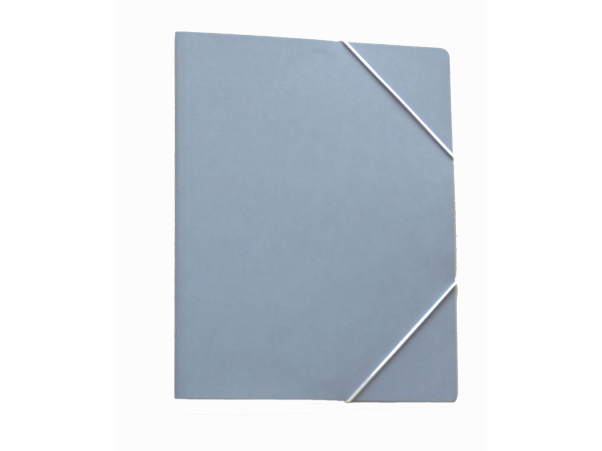 EROLA Dossier à élastique 450my A4 511 gris carton (7640114445187)