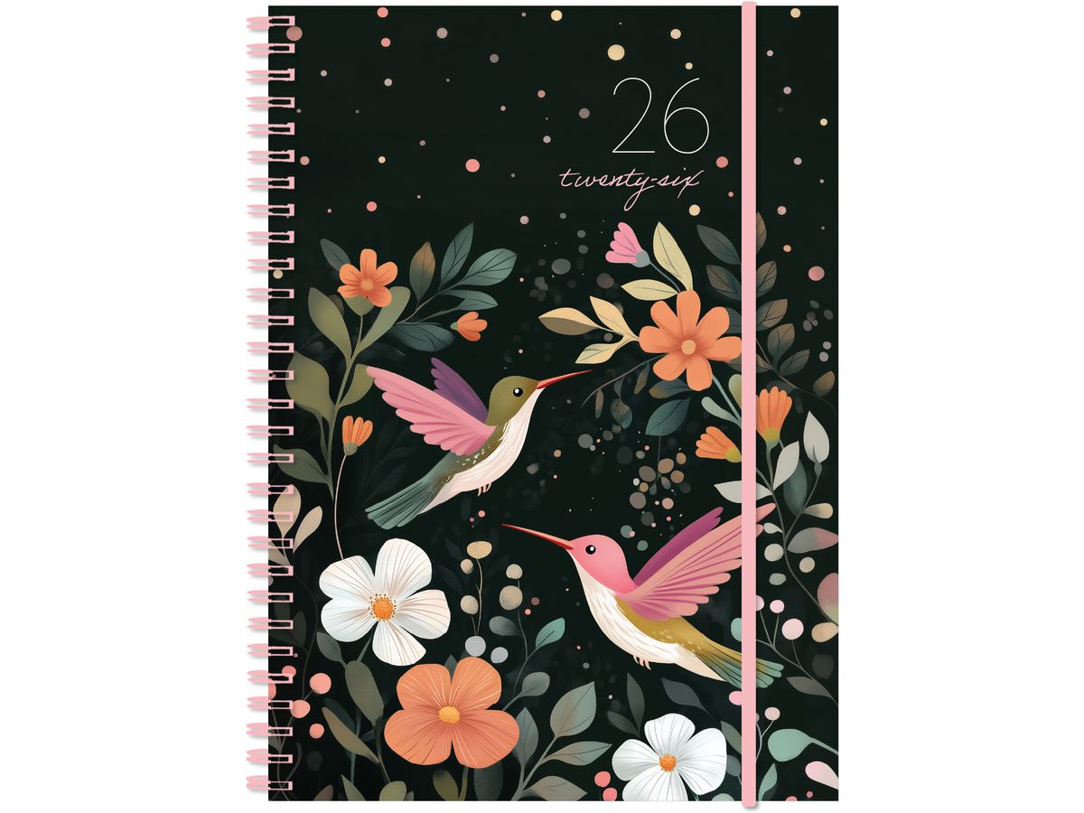 SIMPLEX Simply Harmony 2026 40600.26 1S/2P Birds ML 14.8x21cm (7611468040748)