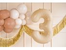 PARTYDECO Palloncino in foil no. 3 72cm FB230P-3-013 beige (5904555035065)