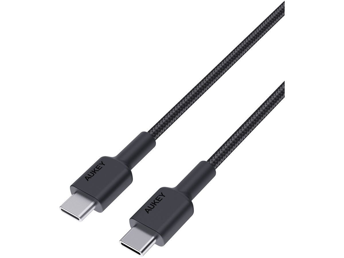 AUKEY USB-C-to-C Cable CB-CD37A 5 Pack,1x 2m,3x1m,1x0.5m (0689323787562)