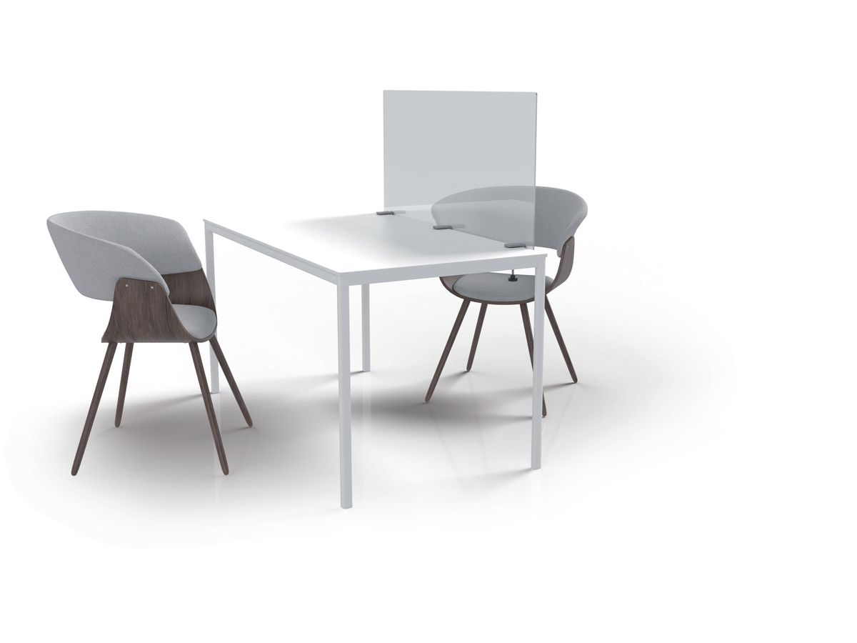 MAGNETOPLAN Muro igienico 1200x600mm 11029120 Vetro acrilico, con morsetto (4013695063836)