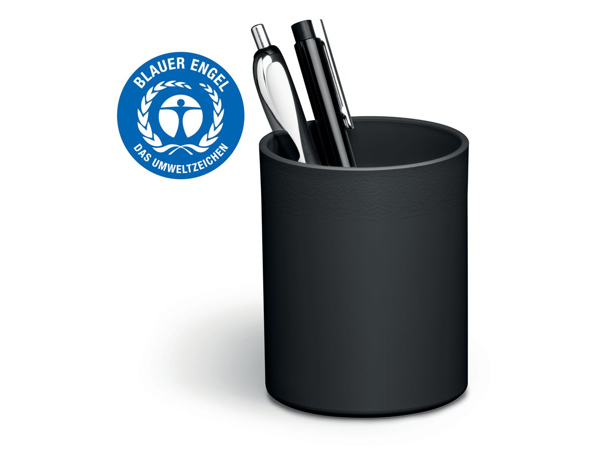 DURABLE Pot à crayons ECO 80 x 100 mm 775901 noir (4005546729732)