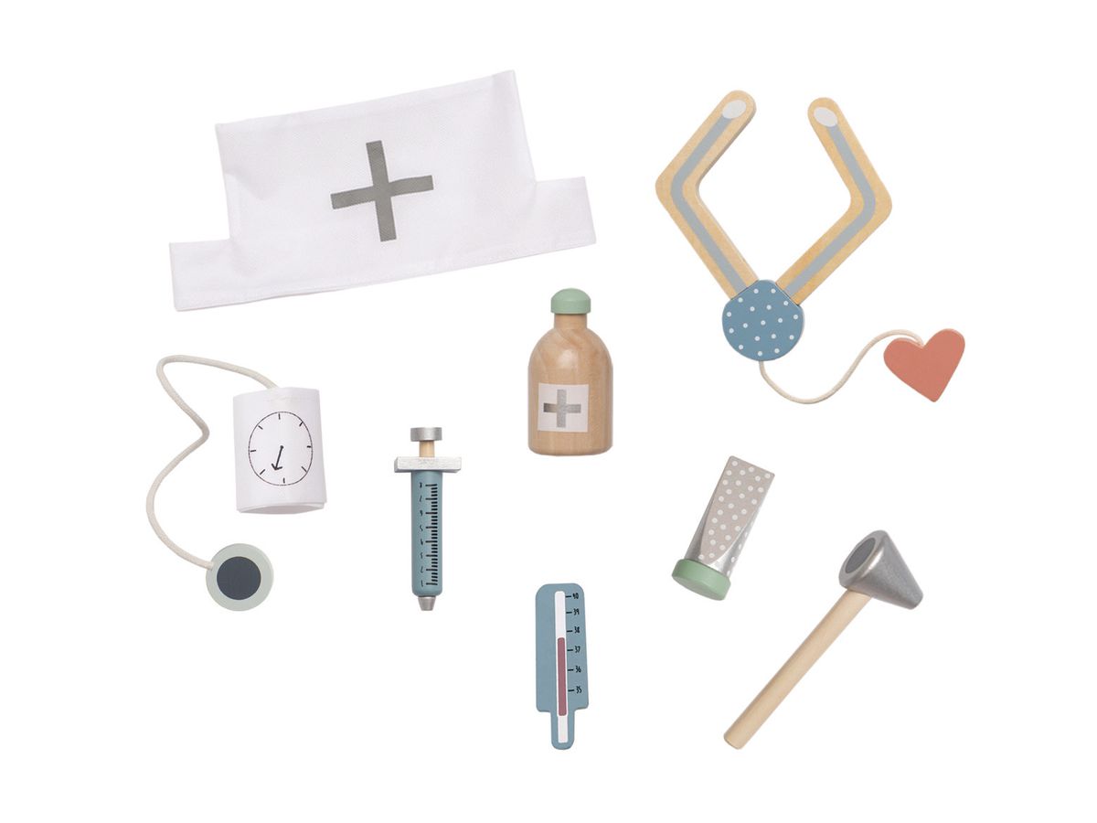 JABADABADO Coffre docteur 20x14cm W7239 argent (7332599001902)