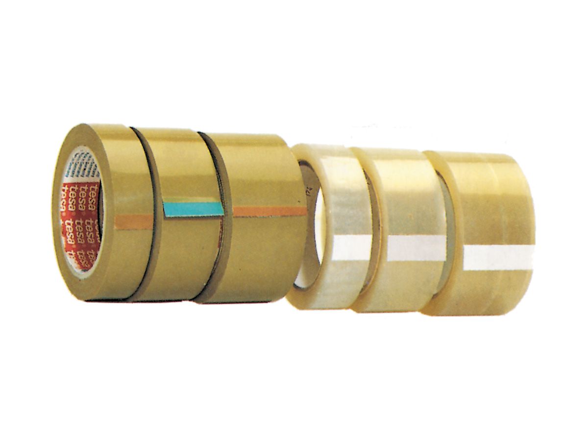 TESA Ruban d'emballage 25mm×66m 412400093 brun (4005800007651)