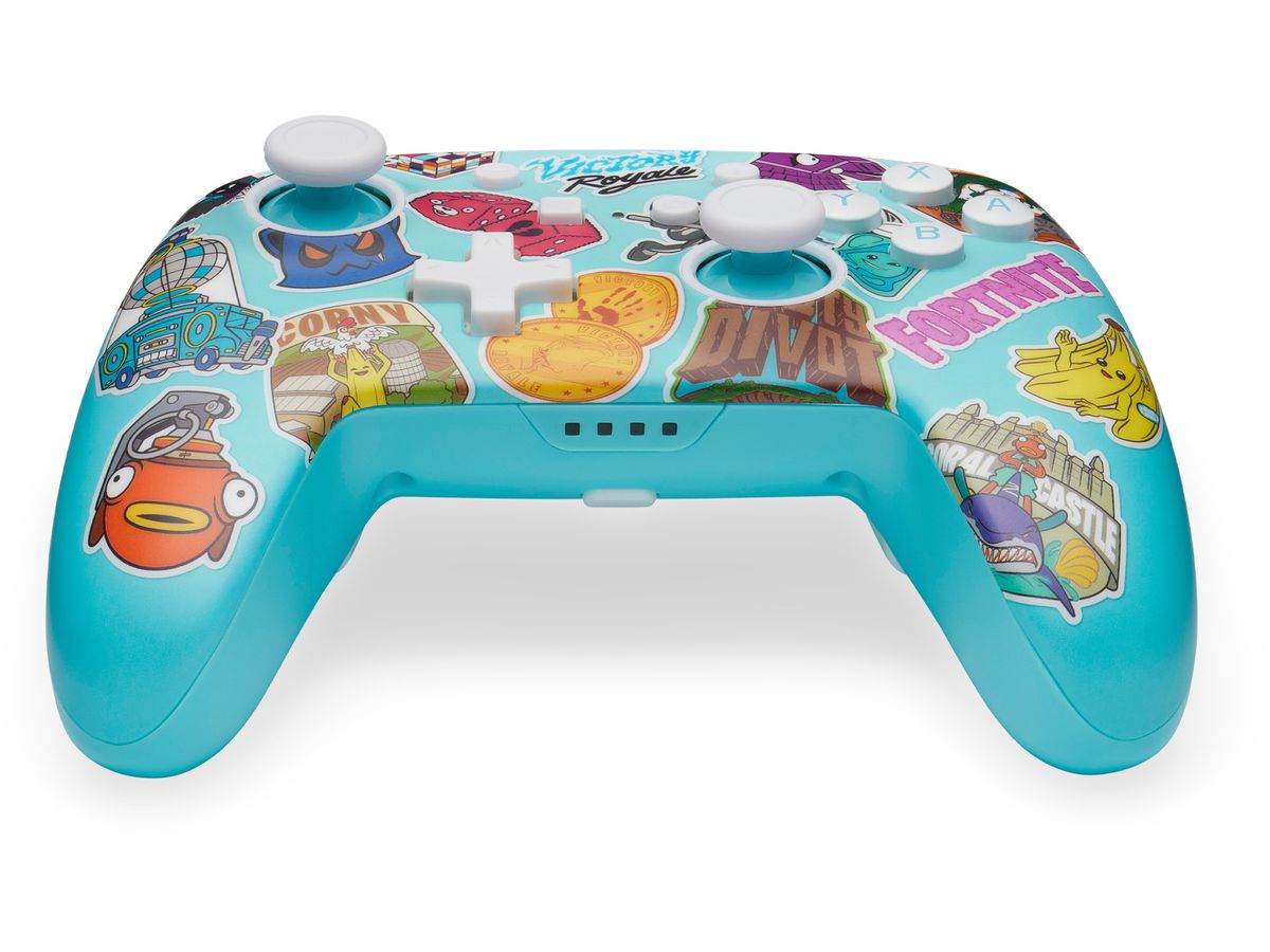 POWER A Enhanced Wireless Ctrl. NSGP0290-01? NSW, Sticker Mania-Fortnite (0617885091711)