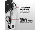 KEYSMART Loop Key Holder KS044-WHT White (0810024054121)
