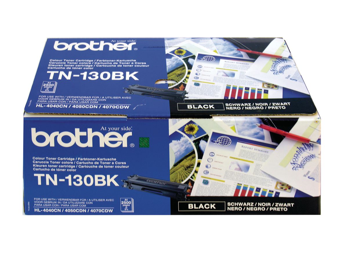 BROTHER Toner nero TN-130BK HL-4040/4070 2500 pagine (4977766648097)