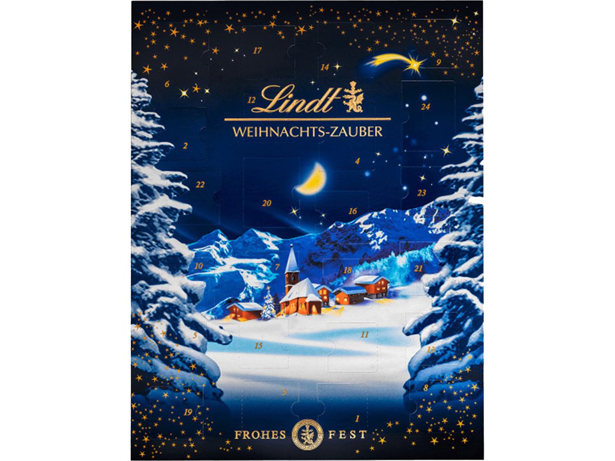 LINDT Calendario dell'Avvento 676375 Magia del Natale 265g (4000539706042)