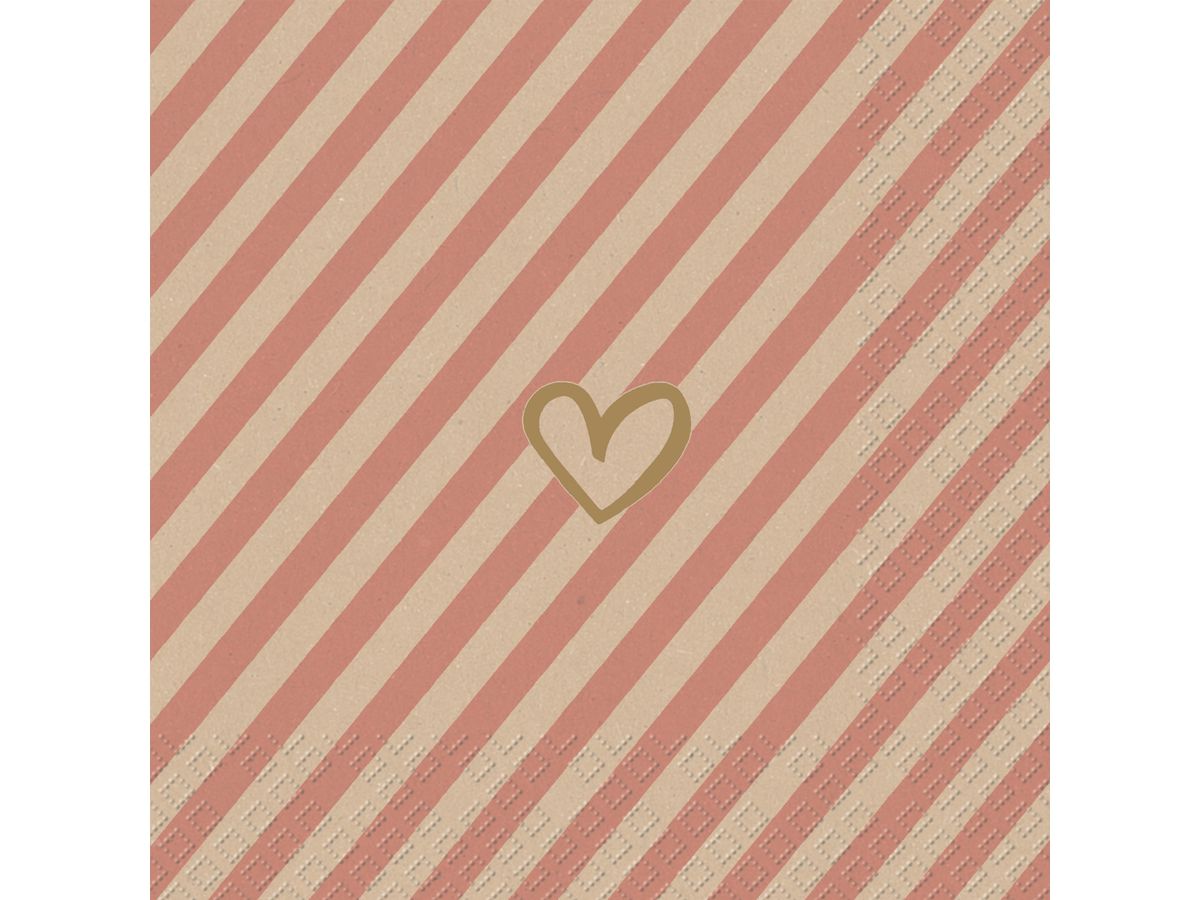 STEWO Salviette Colette 2572599928 rosa 33x33cm (7630050860328)