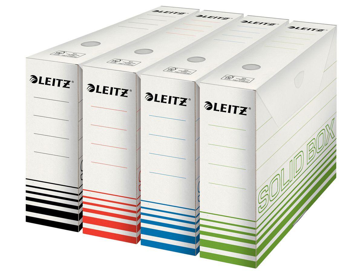 LEITZ Solid Box A4 6127-00-01 weiss 80x257x330mm (4002432117796)