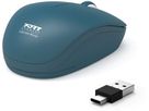 PORT Silent Mouse Wireless 900545 USB-C/USB-A, Saphire (3567049005450)