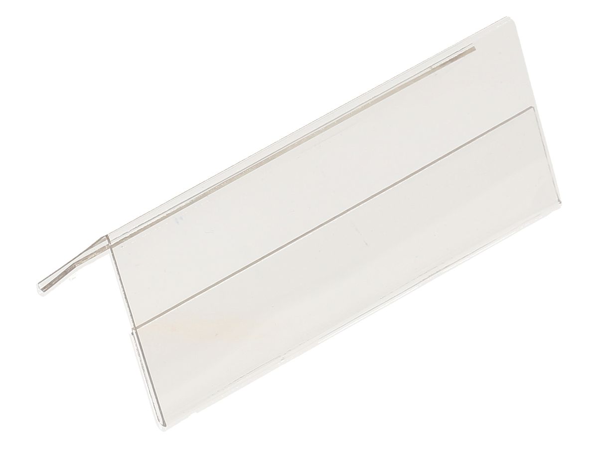 BOOFFICE Namensschild 100x40x40mm TC 4210 Transparent (7640114621321)