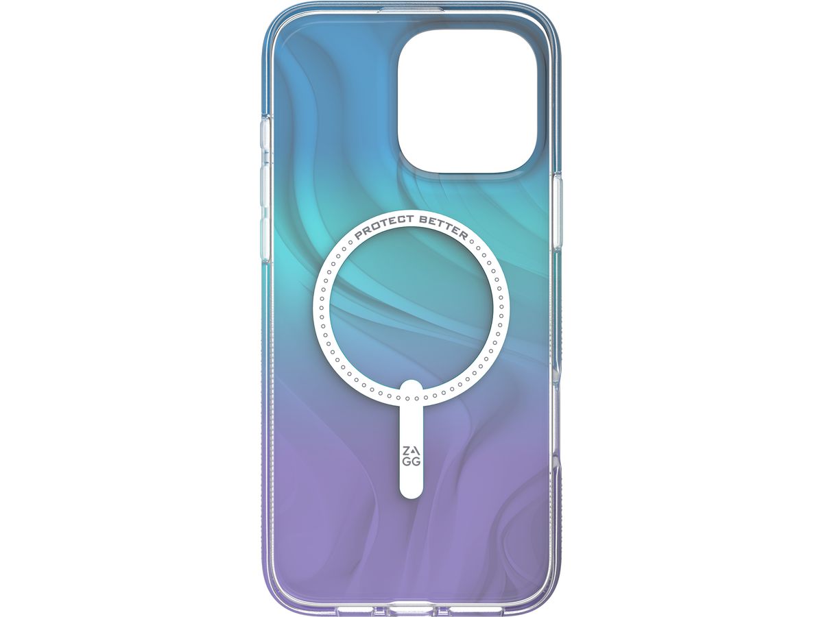 ZAGG Milan Cases Snap Apple 702315109 iPhone 16 Pro,Max Deep Aurora (0840390319456)