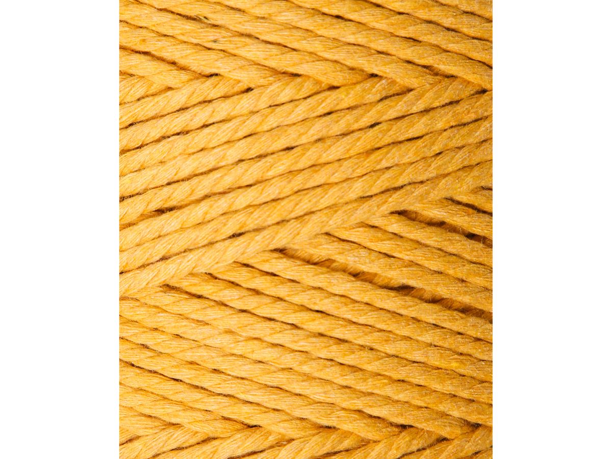 I AM CREATIVE Macrame Rope 6203.1 mustard, 2mm, 500g (7640415812213)