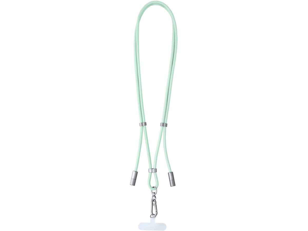 INTENSO Phone Lanyard Charg.Data Cable 7991007 2x USB-C, up to 1.65m green (4034303037131)