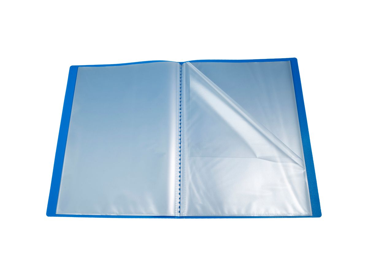 EXACOMPTA Cartella ad anelli A4 8547E blu 40 sacchi (3130630085478)