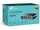 TP-LINK 5-Port Gigabit Desktop Switch TL-SG105S Desktop Steel Case (6935364083519)